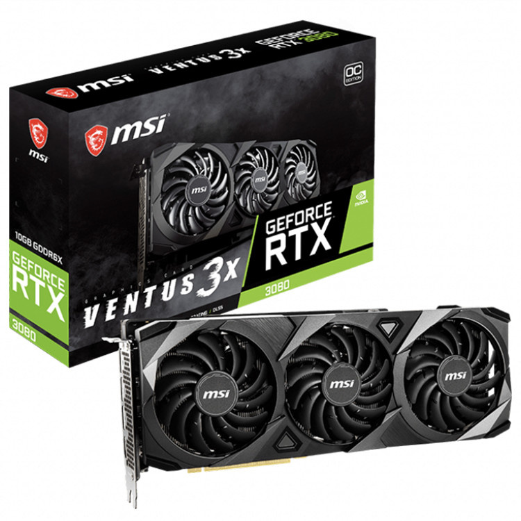 Geforce Rtx 3080 10GB Graphics Card 1710MHz OC Edition Graphics Card - Graphic Card Miner - 2